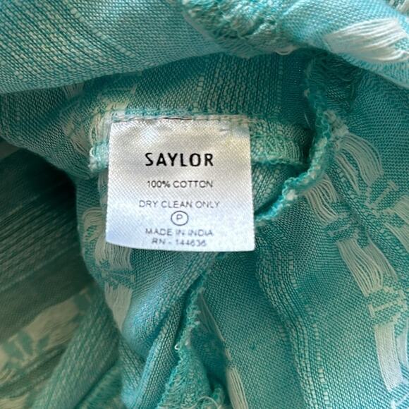 SAYLOR Rhoda Ruffle Tiered Mini Dress Size XS 100% Cotton Embroidered - Picture 5 of 6